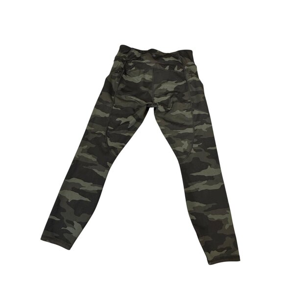 Athleta Camo Contender 7/8 Tight Leggings Medium Green Camo - Picture 3 of 9